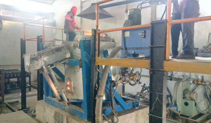 Gas Fired / Oil Fired Brass / Copper / Lead Melting Furnace