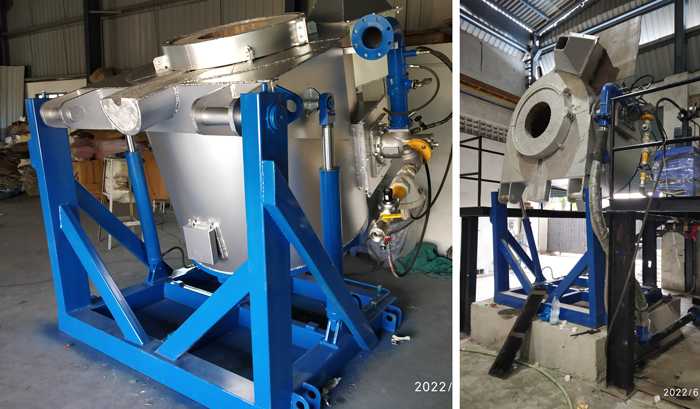 Gas Fired / Oil Fired Brass / Copper / Lead Melting Furnace