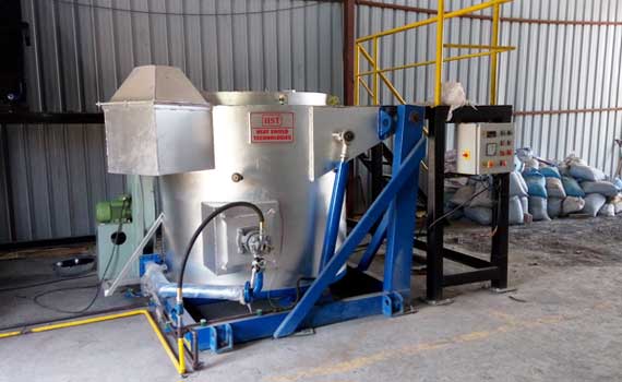 Gas Fired Oil Fired Aluminium Melting Furnace
