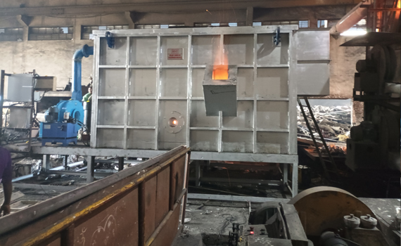 Gas Fired Oil Fired Aluminium Melting Furnace