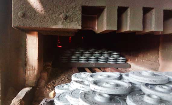 Pusher Hearth Furnace