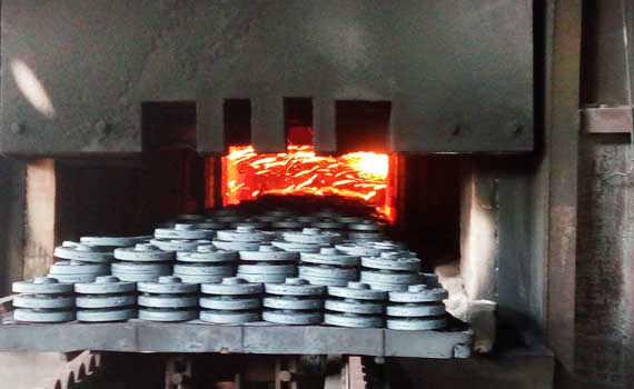 Pusher Hearth Furnace