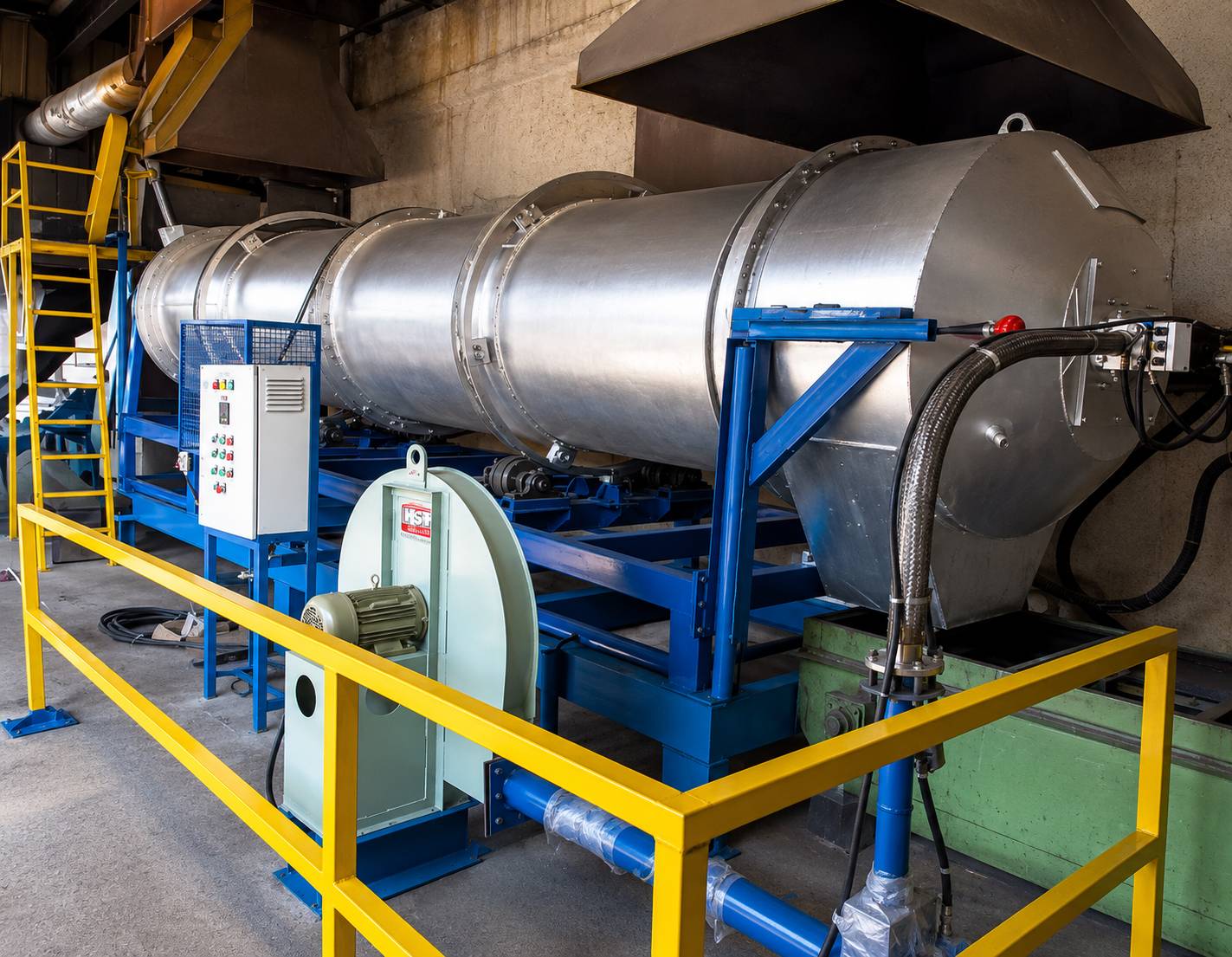 Gas / Oil Fired Rotary Dryers
